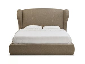 VIVIEN - Fabric bed with high headboard - Bed frame by Casa Magna