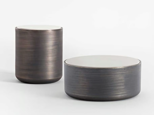 FILICUDI - Round metal coffee table - Coffee table by Casa