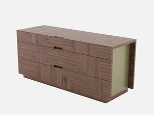 OSTIA - Wooden chest of drawers - drawer by Casa