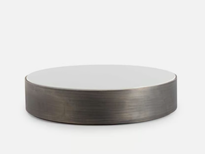 PANAREA - Low round metal coffee table - Coffee table by Casa
