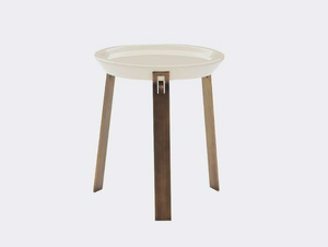 SALINA - Round side table with tray - Styling by Casa