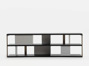 TREVISINA - Open wooden bookcase - Cabinet by Casa