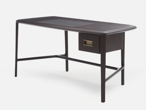 VIDOR - Rectangular wooden writing desk with drawers - Desk by Casa
