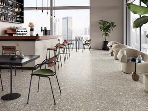 LE VILLE - Porcelain stoneware wall/floor tiles terrazzo effect - Wall tile-stone-brick by Casalgrande Padana