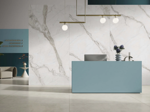 MARMOKER - Porcelain stoneware wall/floor tiles with marble effect - Wall tile-stone-brick by Casalgrande Padana