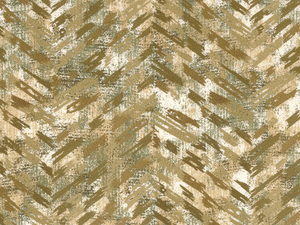 ALEAS - Embroidered cotton fabric for curtains with graphic pattern - Curtain by CASAMANCE