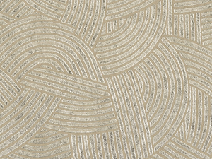 ASSOUAN - Relief geometric nonwoven wallpaper - Wallpaper by CASAMANCE
