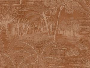 BAHARIA - Landscape washable nonwoven wallpaper - Wallpaper by CASAMANCE