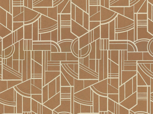 CINÉTIQUE - Geometric metallic effect washable wallpaper - Wallpaper by CASAMANCE