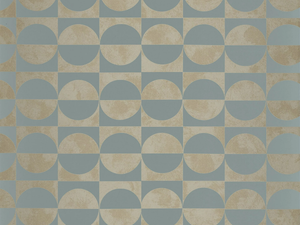 CIRCLES - Washable metallic effect geometric wallpaper - Wallpaper by CASAMANCE