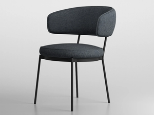 VENDOME - Upholstered fabric chair - Chair by Casamania & Horm