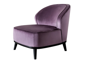 DHORA - Fabric armchair with removable cover - Armchair by Casamilano