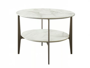 DUPRÉ - Round marble coffee table - Coffee table by Casamilano