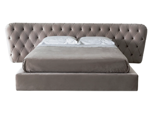 ROYALE CAPITONNÉ - Double bed with tufted headboard - Bed frame by Casamilano