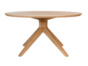 CROSS - Round oak table - Table by Case