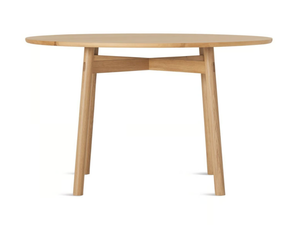 KIGUMI - Round oak table - Table by Case