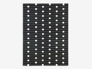 PURLIN - Rectangular wool rug with geometric shapes - Rug by Case