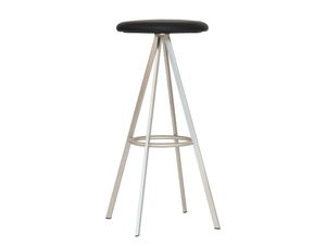 QUAD-SPACE - High stool with footrest - Stool by Case