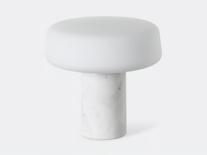 SOLID - LED Carrara marble table lamp - Table lamp by Case