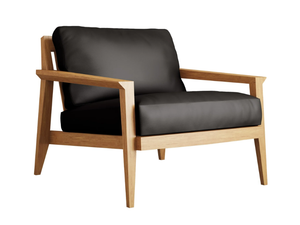 STANLEY - Leather armchair with armrests - Armchair by Case