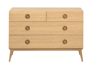 VALENTINE - Oak chest of drawers - drawer by Case