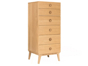 VALENTINE - Oak chest of drawers - drawer by Case