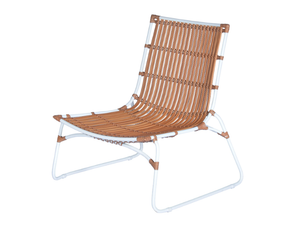 BALIZE - Sled base garden armchair - Armchair by CBdesign