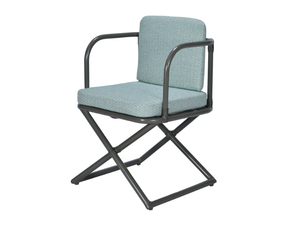 CAREGON - Fabric garden chair with armrests - Chair by CBdesign