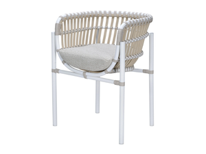 ELLISSE - Synthetic fibre garden chair with armrests - Chair by CBdesign
