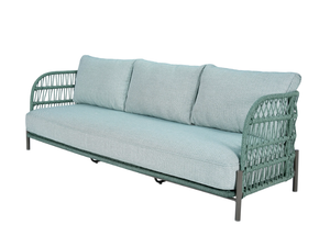 GINEVRA - 3 seater fabric garden sofa - Sofa by CBdesign