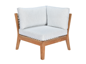 MILLY - Corner fabric garden armchair - Armchair by CBdesign