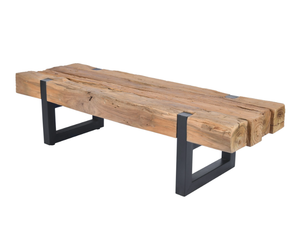 SAUVAGE - Low teak coffee table - Side table by CBdesign