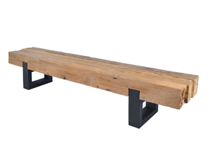 SAUVAGE - Rectangular low teak coffee table - Side table by CBdesign
