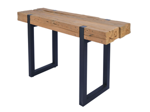 SAUVAGE - Rectangular teak garden console - Console by CBdesign