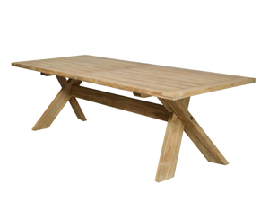 WESTLY - Rectangular teak garden table - Table by CBdesign
