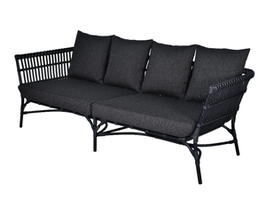 YOKO - 3 seater synthetic fibre garden sofa - Sofa by CBdesign
