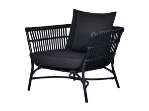YOKO - Synthetic fibre garden armchair with armrests - Armchair by CBdesign