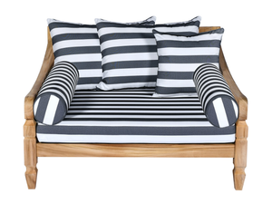 ZAGORA - Fabric garden armchair with armrests - Armchair by CBdesign