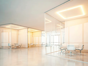 GHOST ONE-GHOST TWO · 36 MM - Glass movable wall - Screens by CBI Europe