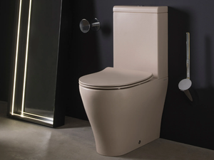 APP - Close coupled Floor mounted ceramic toilet - Toilet seat by Ceramica Flaminia