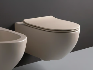 APP - Wall-hung ceramic toilet - Toilet seat by Ceramica Flaminia