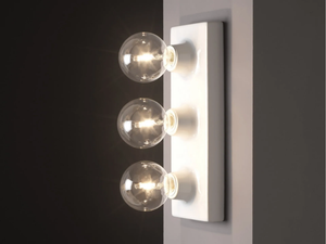 MAKE-UP - Ceramic wall lamp for bathroom - Wall lamp by Ceramica Flaminia
