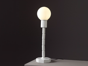 MAKE-UP - LED ceramic table lamp - Table lamp by Ceramica Flaminia