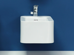 NILE - Wall-hung ceramic bidet - Toilet seat by Ceramica Flaminia