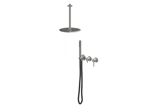 SET STIL - Ceiling mounted stainless steel rain shower - Shower by Ceramica Flaminia