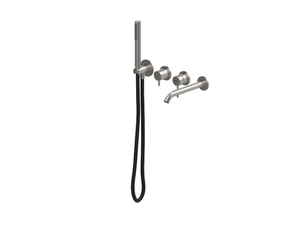 SET STIL - Stainless steel bathtub set - Bathtub by Ceramica Flaminia