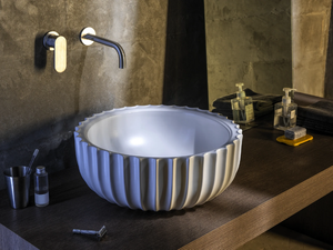SETTECENTO - Countertop ceramic washbasin - Washbasin by Ceramica Flaminia
