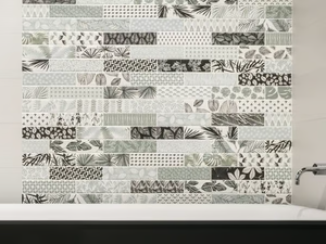 DECORLINE PLANTBRICK - White-paste wall tiles - Wall tile-stone-brick by CERAMICA SANT'AGOSTINO