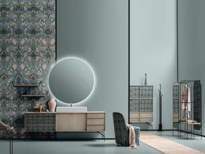 DES 90-91 - Sectional vanity unit with drawers - Washbasin cabinet by Cerasa