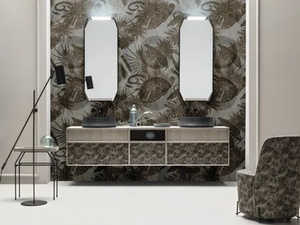 DES 95 - Sectional vanity unit with drawers - Washbasin cabinet by Cerasa